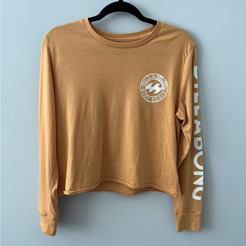 Billabong cropped long sleeve